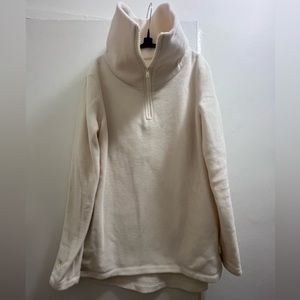Dudley Stephens Prospect Pullover- Size M Cream Vello Fleece